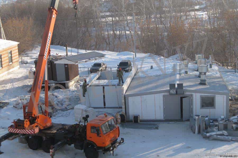 Монтаж блочно модульной котельной Монтаж модульной котельной