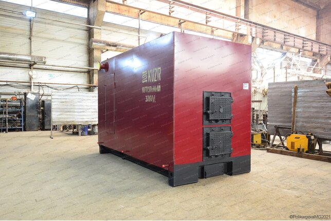 Котел 1000 кВт угольно дровяной