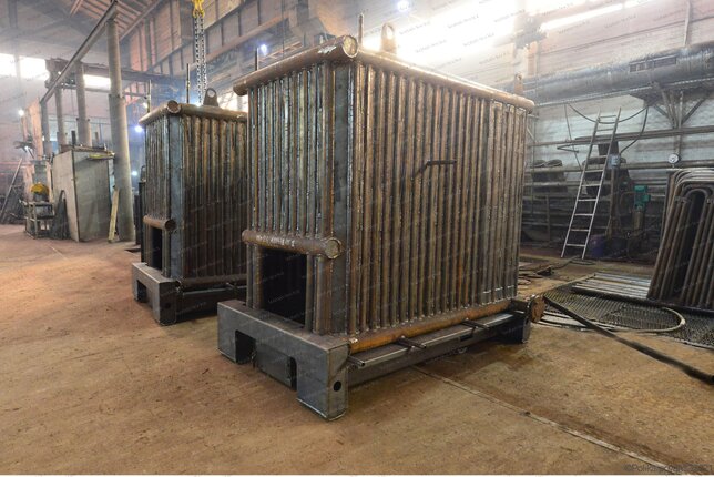 Угольный котел 1.25 МВт - изготовление