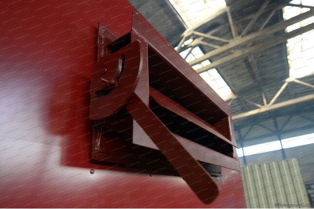 Шибер газохода к угольному котлу 1630 кВт