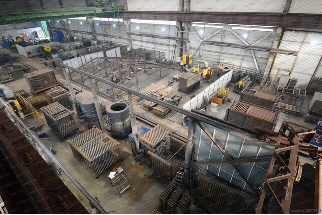 Газовый котел 0.3 МВт производство