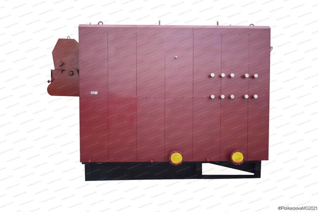 Твердотопливный котел 3.0 МВт с топкой ЗП РПК